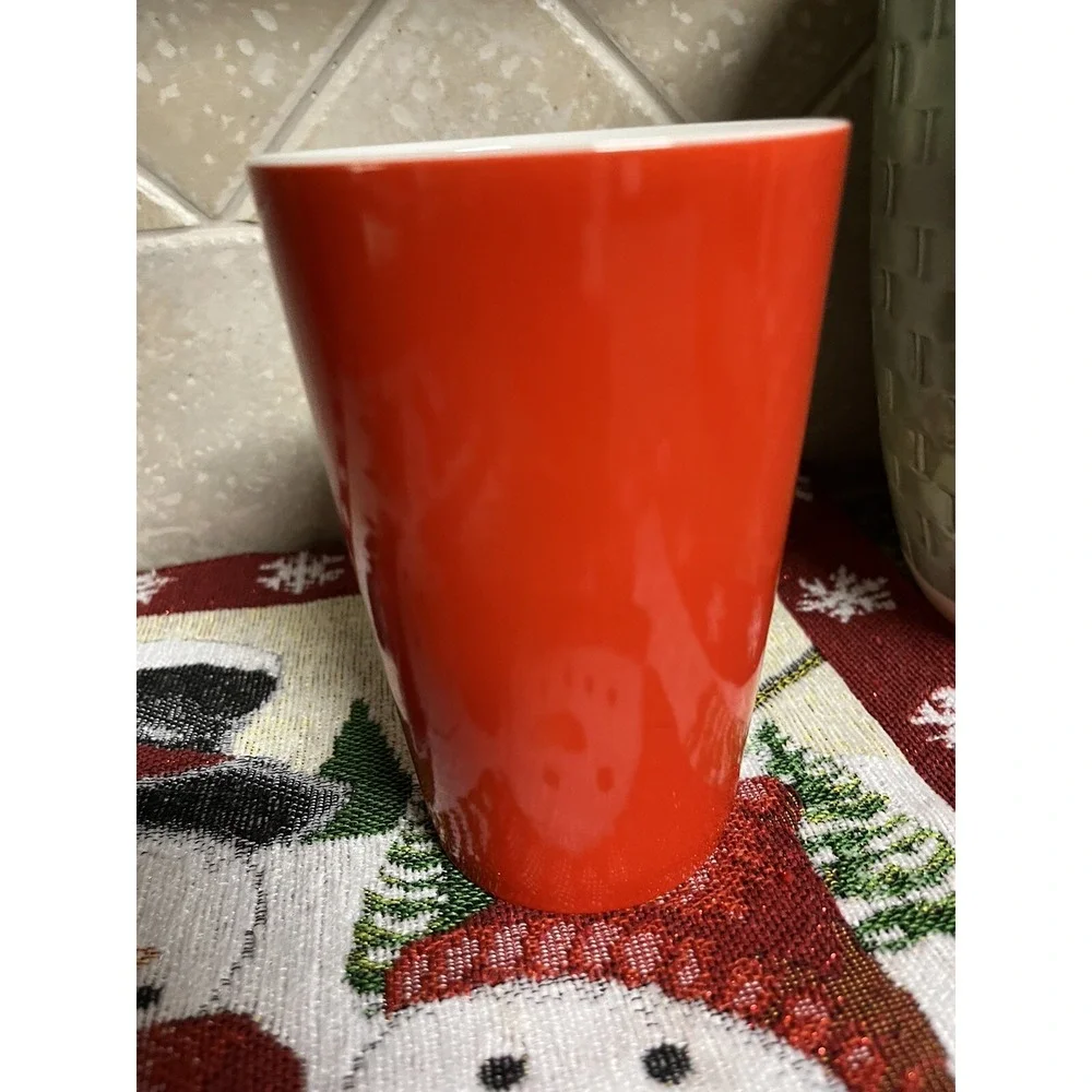Starbucks Mug Starbucks Red Tall Mug Snow Coffee Mug Hot Chocolate Mug